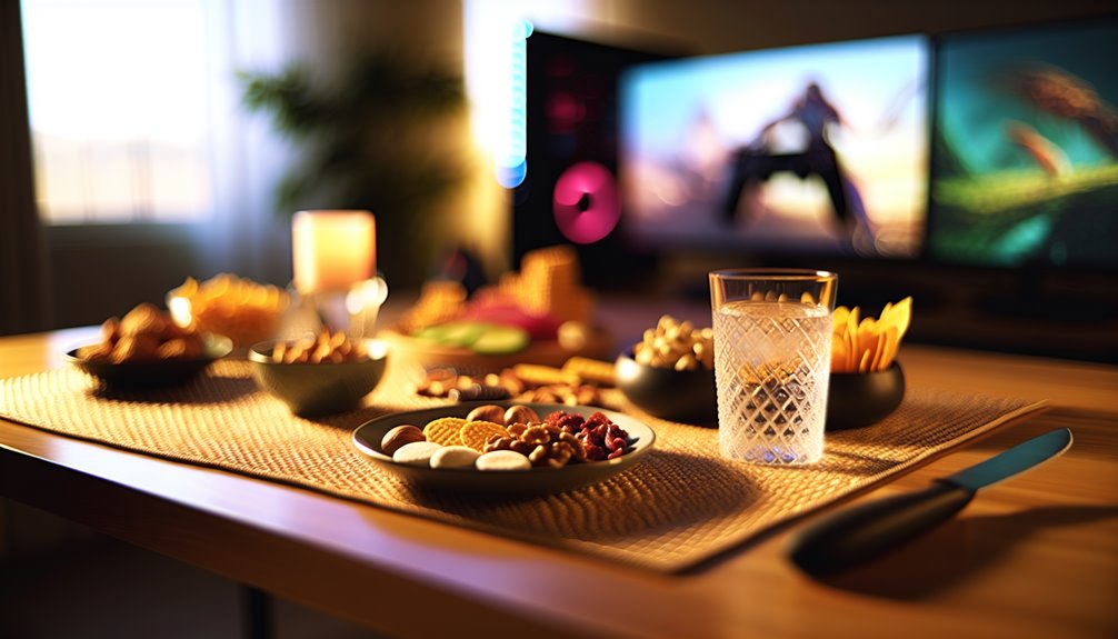 tasapainoinen umami-rikas ravintoainemenu