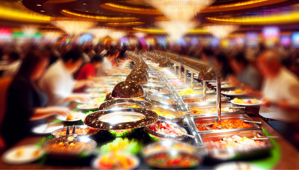 Kaikki mitä voit syödä: Miksi kasinot panostavat buffet-pöytiin?