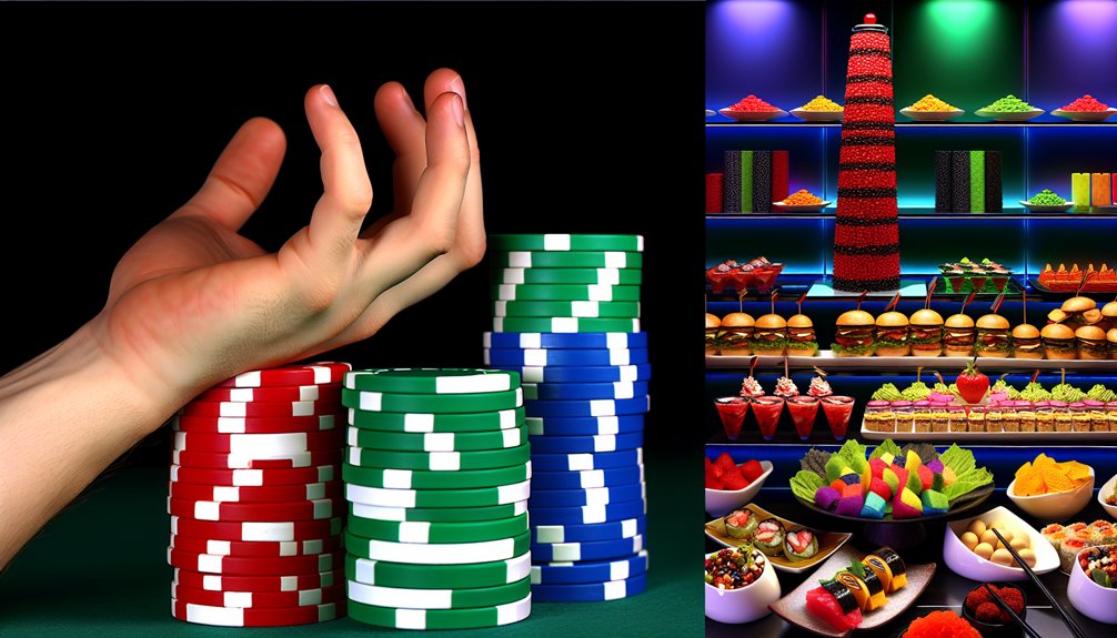 Päätösväsymys: Ruokavalinnat vs. Kasinoasetukset