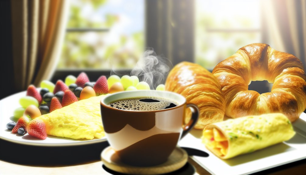 herkullisia aamiaismuotoja odottaa