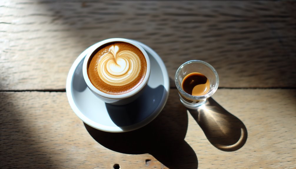 espresso-annokset latteissa