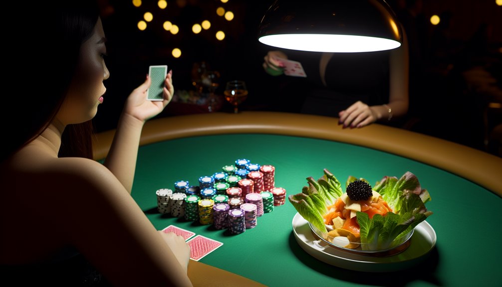 ilmainen ruoka polttoaineena uhkapeleille