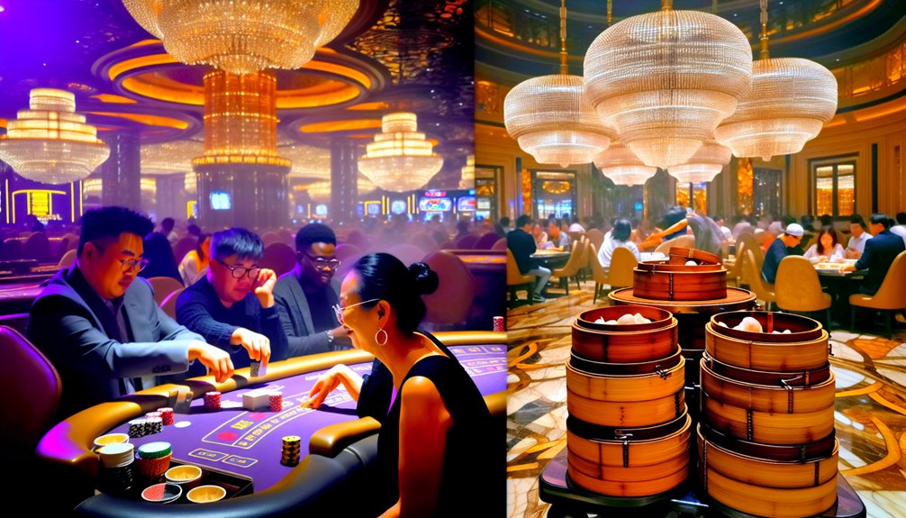 pelitapahtuma tapaa gourmet buffetin