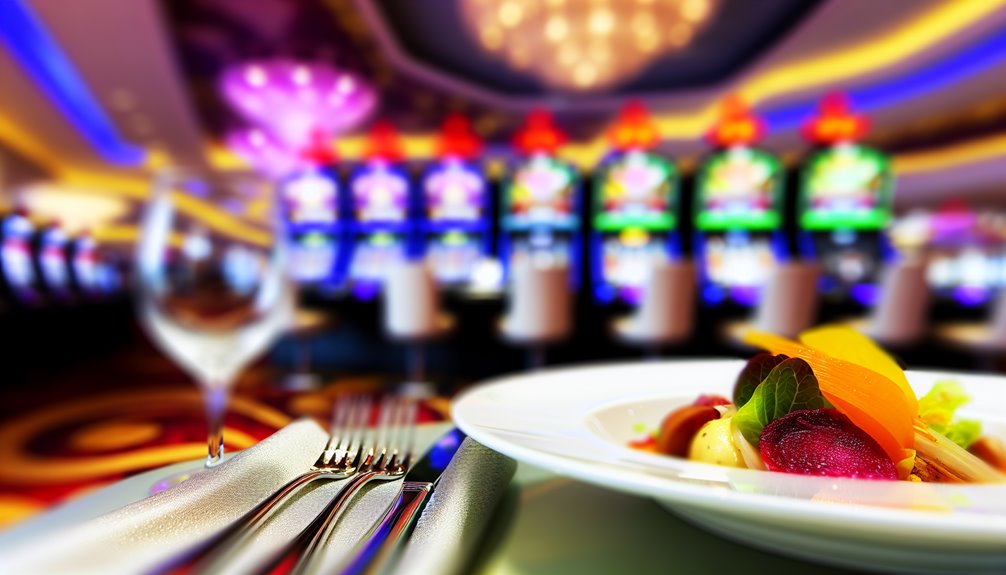 gourmet-ruokailu viestii luksuksesta