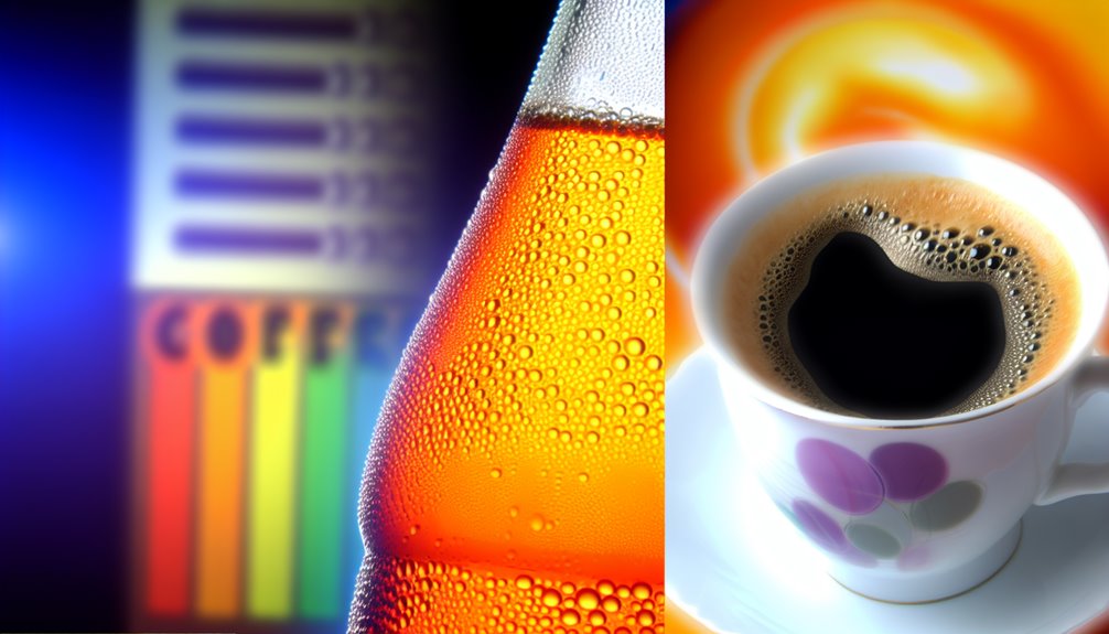 sunkist kofeiinipitoisuuden vertailu