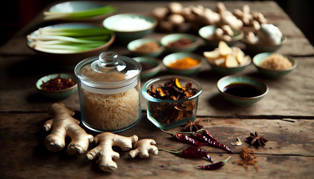 Edulliset aasialaiset ruokakomeroiden peruselintarvikkeet ja reseptit