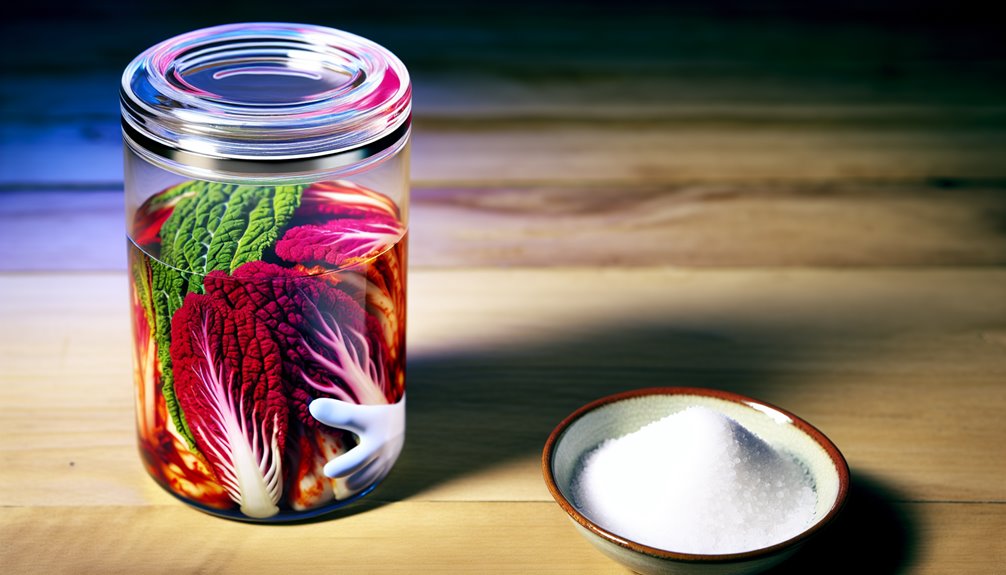 ilmatiivis steriili kimchin käymisprosessi