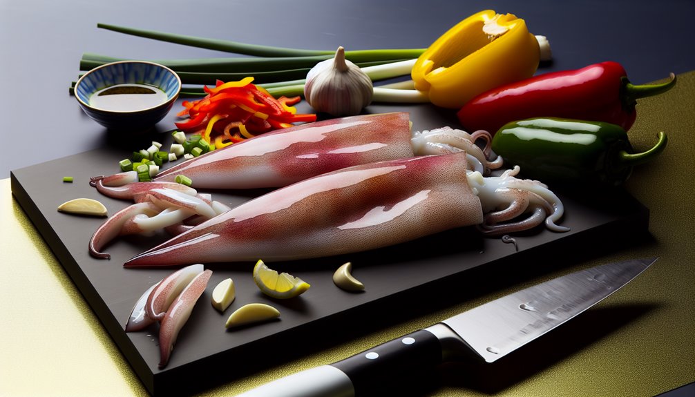 paras valmistautuminen mustekalalle