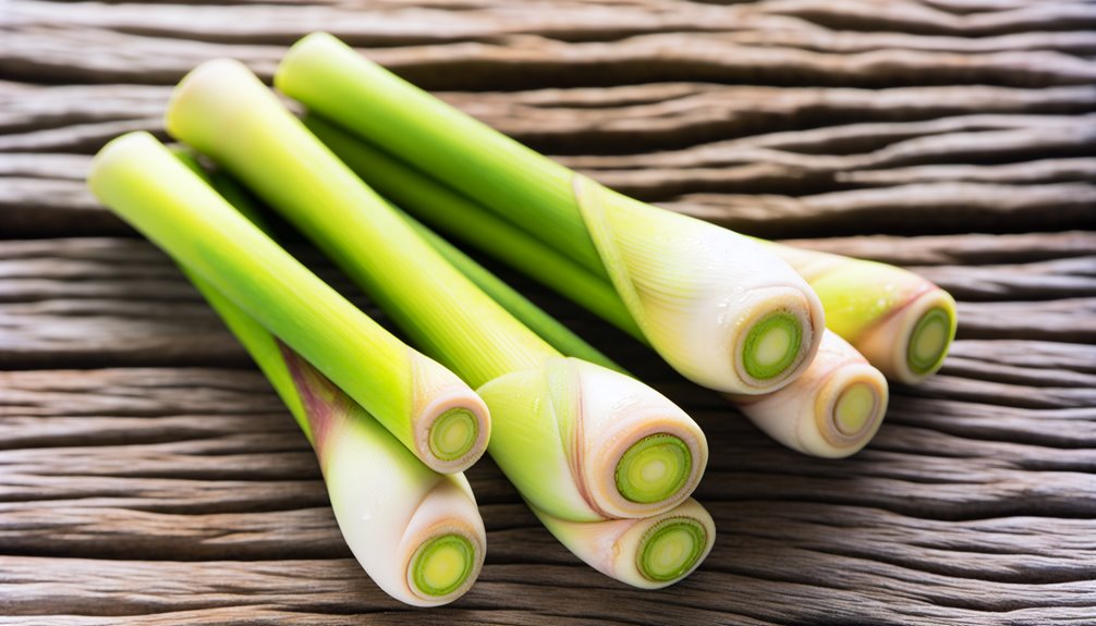 kirkkaat kiinteät sitruunantuoksuiset varret