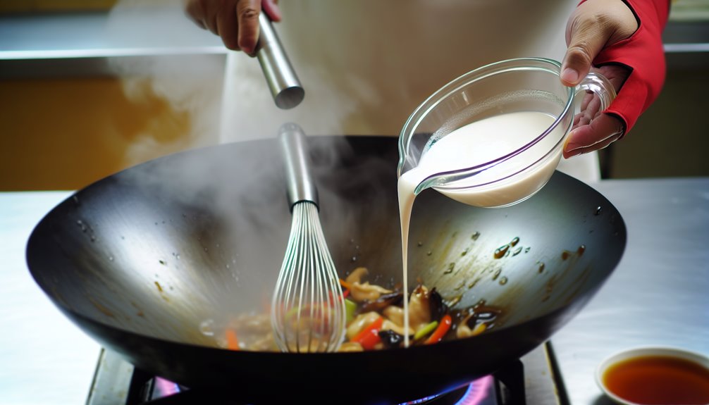 liuota vispaa lisää hitaasti