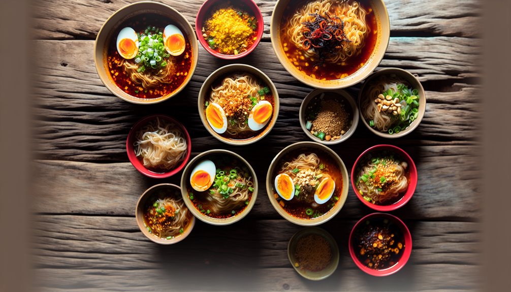 nostamalla aasialaiset munanuudelit