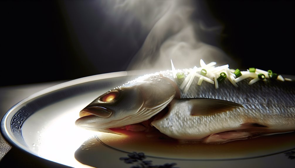 makuja imevä höyrytetty valkoinen kala