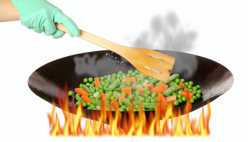 Miksi kokata pakastetuilla aineksilla wokkiruoissa?