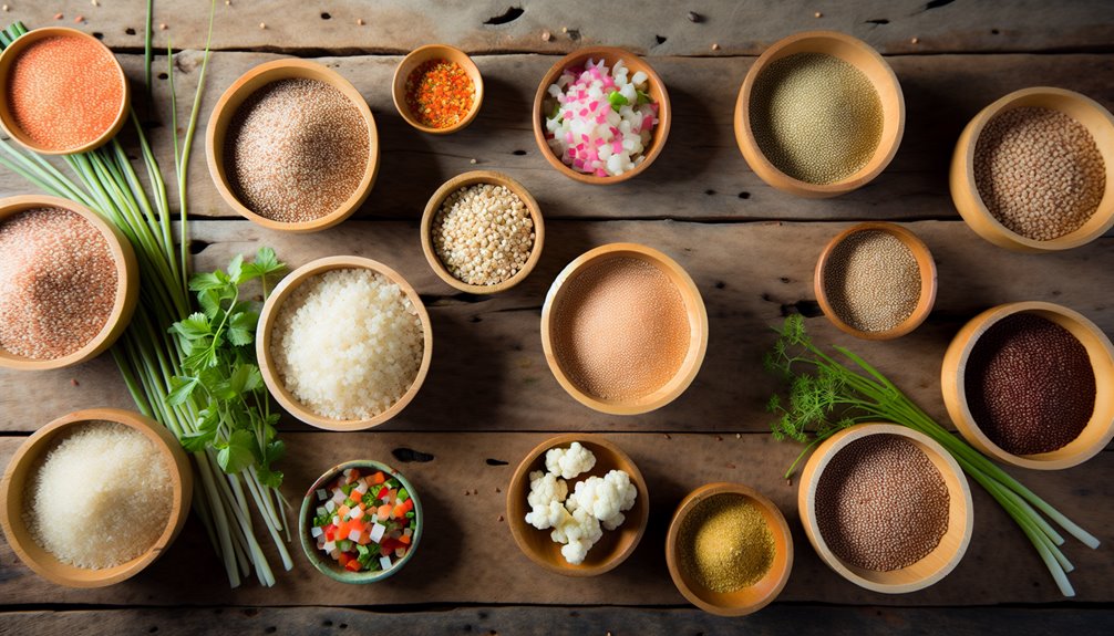 10 Riisin korviketta gluteenittomiin aasialaisiin resepteihin