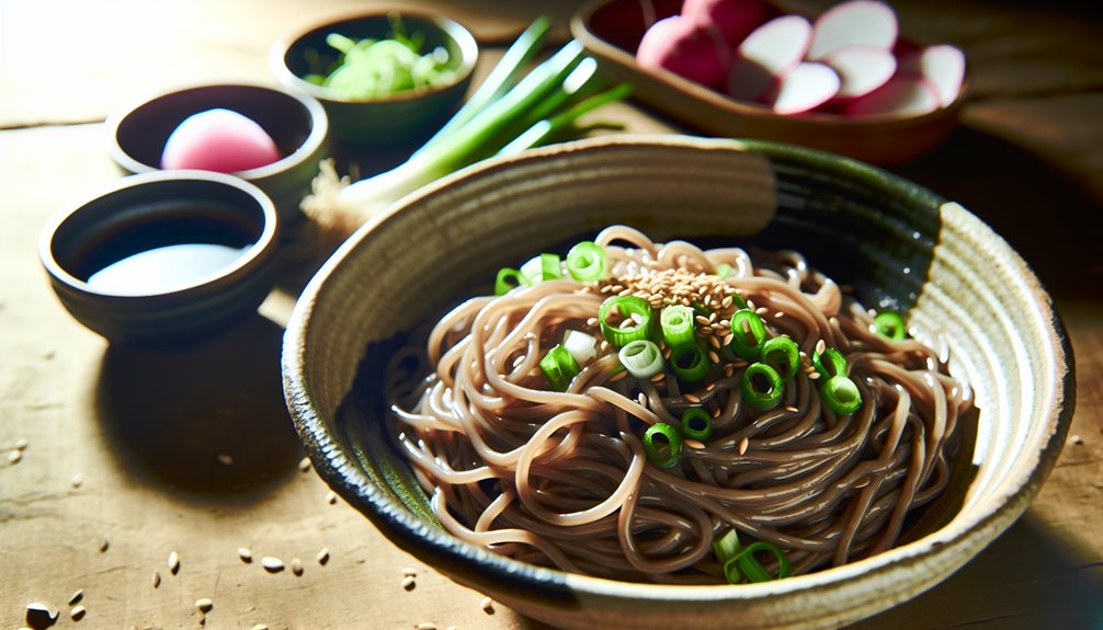 gluteeniton maapähkinä-miso soba
