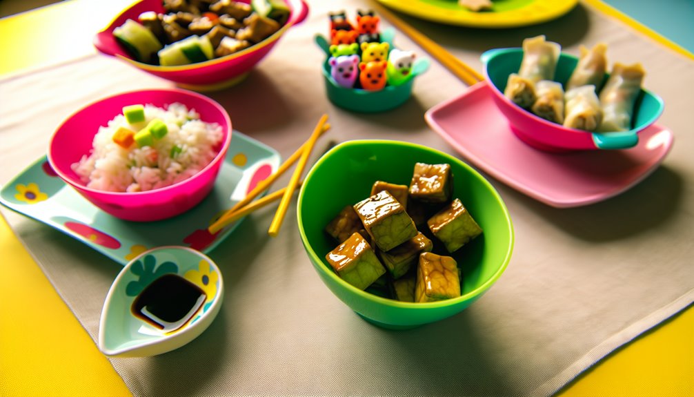 asteittainen leikkisä makujen esittely