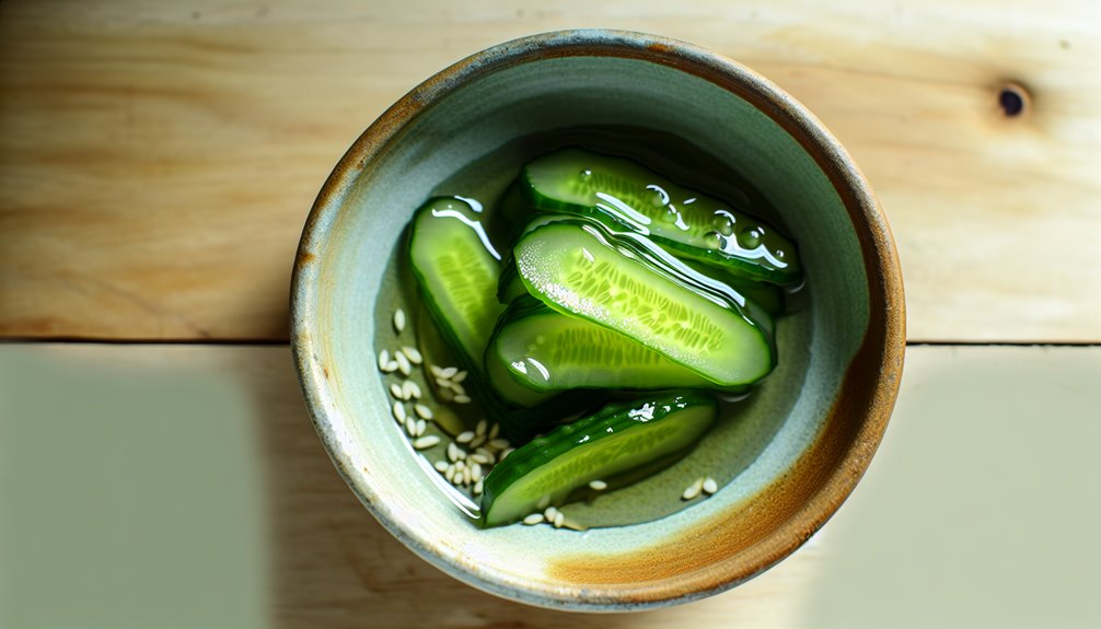 pikaiset aasialaiset riisiviinietikkakurkut