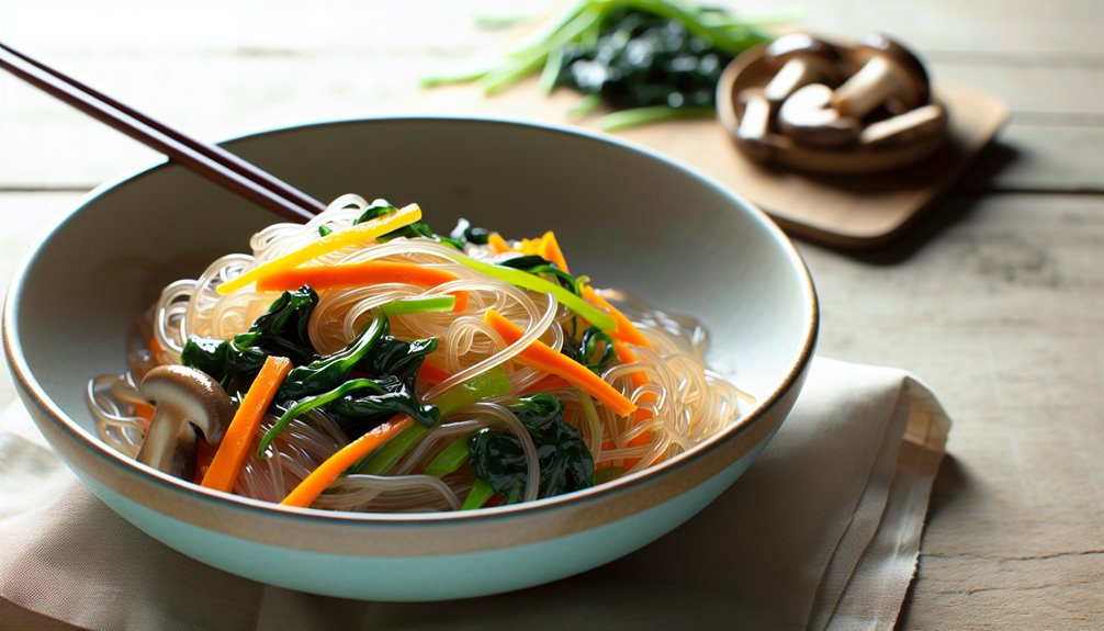 nopea räätälöitävä juhla japchae