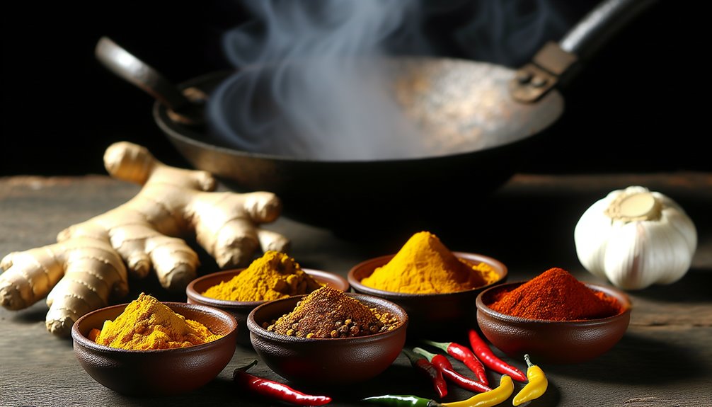 nopeat kerrokselliset aasialaiset mausteet