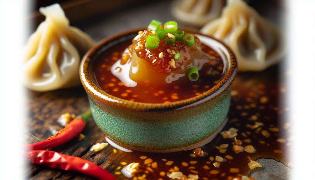 valmis tasapainoinen dumplings-kastike