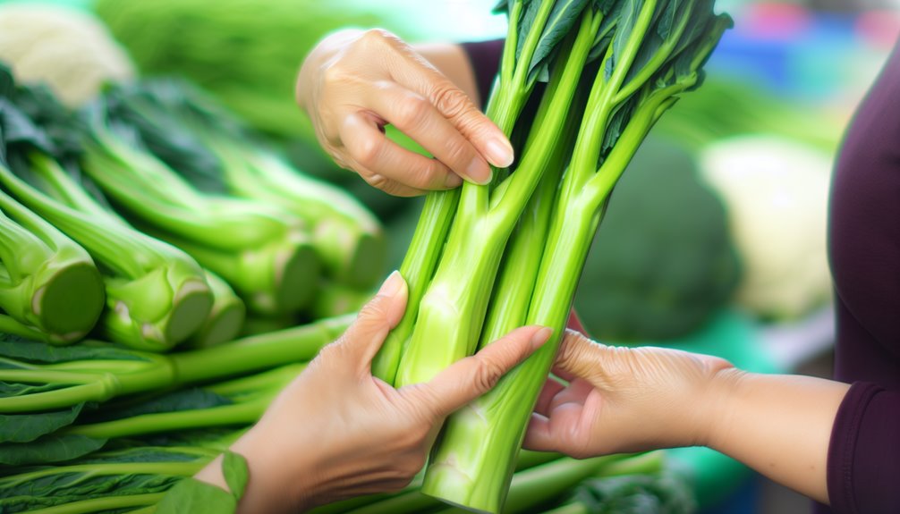 Kuinka Valita Tukevia Kiinankaalin Varsia