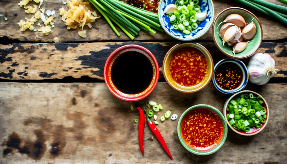 yksinkertaiset miso-sesamskastikkeet