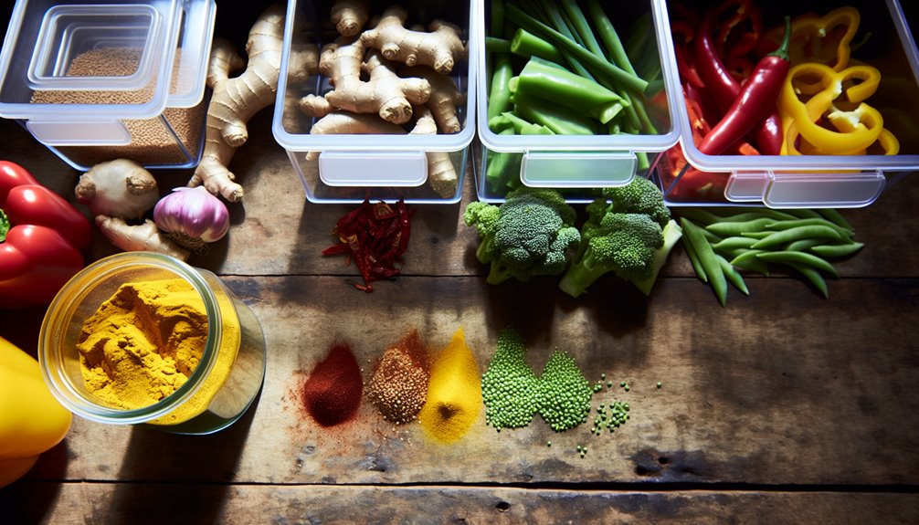 imuroi ja blanchaa vihannekset