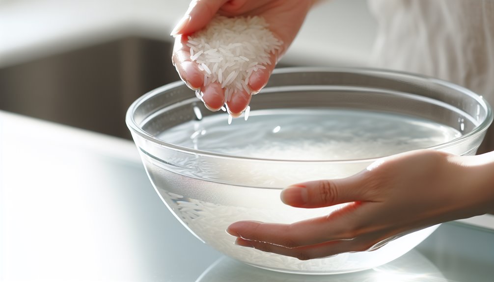 Miksi huuhdella riisi huolellisesti ennen kypsennystä?