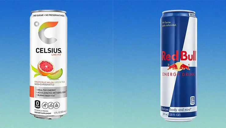 Celsius Vs Red Bull