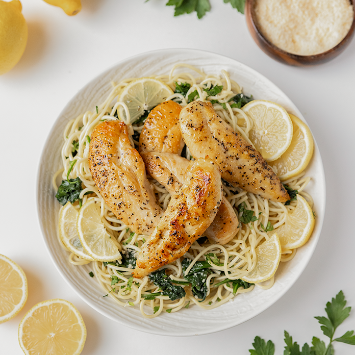 Lemon Butter Chicken Pasta Recipe