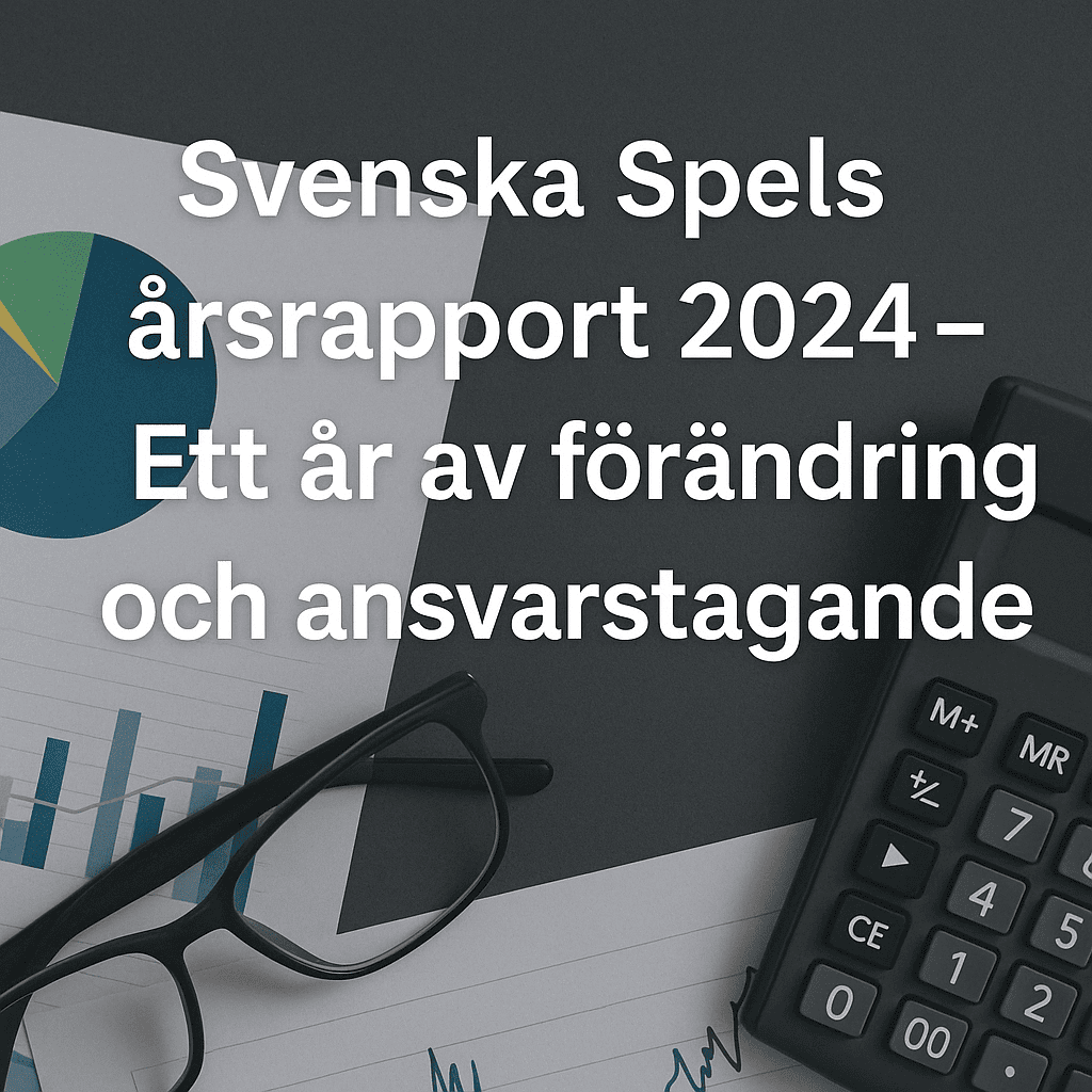 Svenska Spels årsrapport 2024 – Ett år av förändring och ansvarstagande